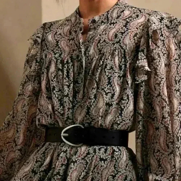 Banana Republic Flutter Midi Dress - Picture 3 of 8